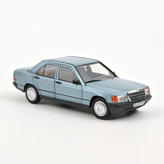 Mercedes‑Benz 190 E (W201) 1984 – Light Blue Metallic – Norev