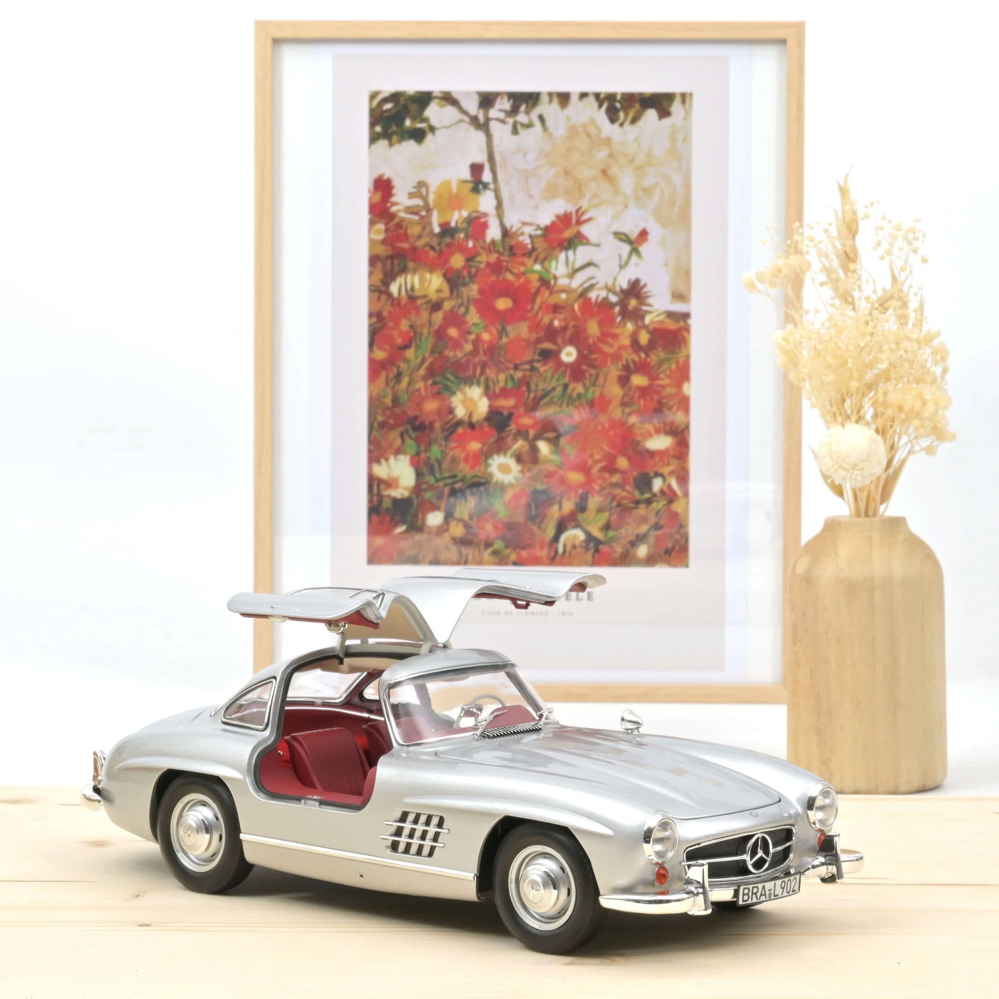 Mercedes-Benz 300 SL 1954 – Silver – Norev
