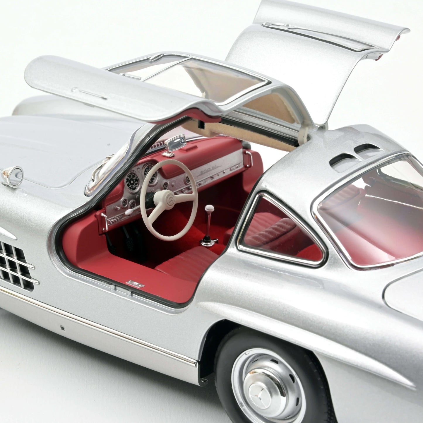 Mercedes-Benz 300 SL 1954 – Silver – Norev