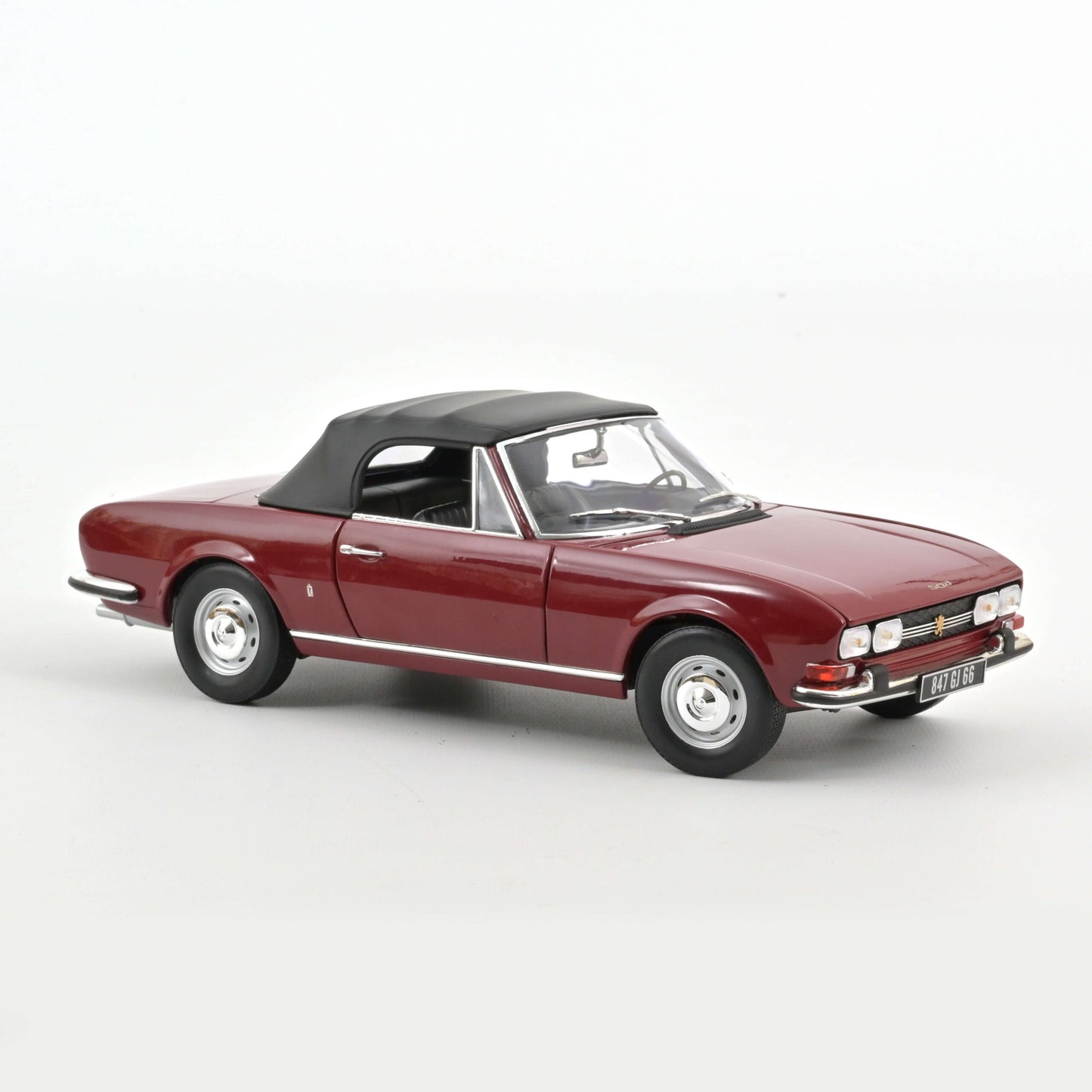 Peugeot 504 Cabriolet 1969 – Andalou Red – Norev