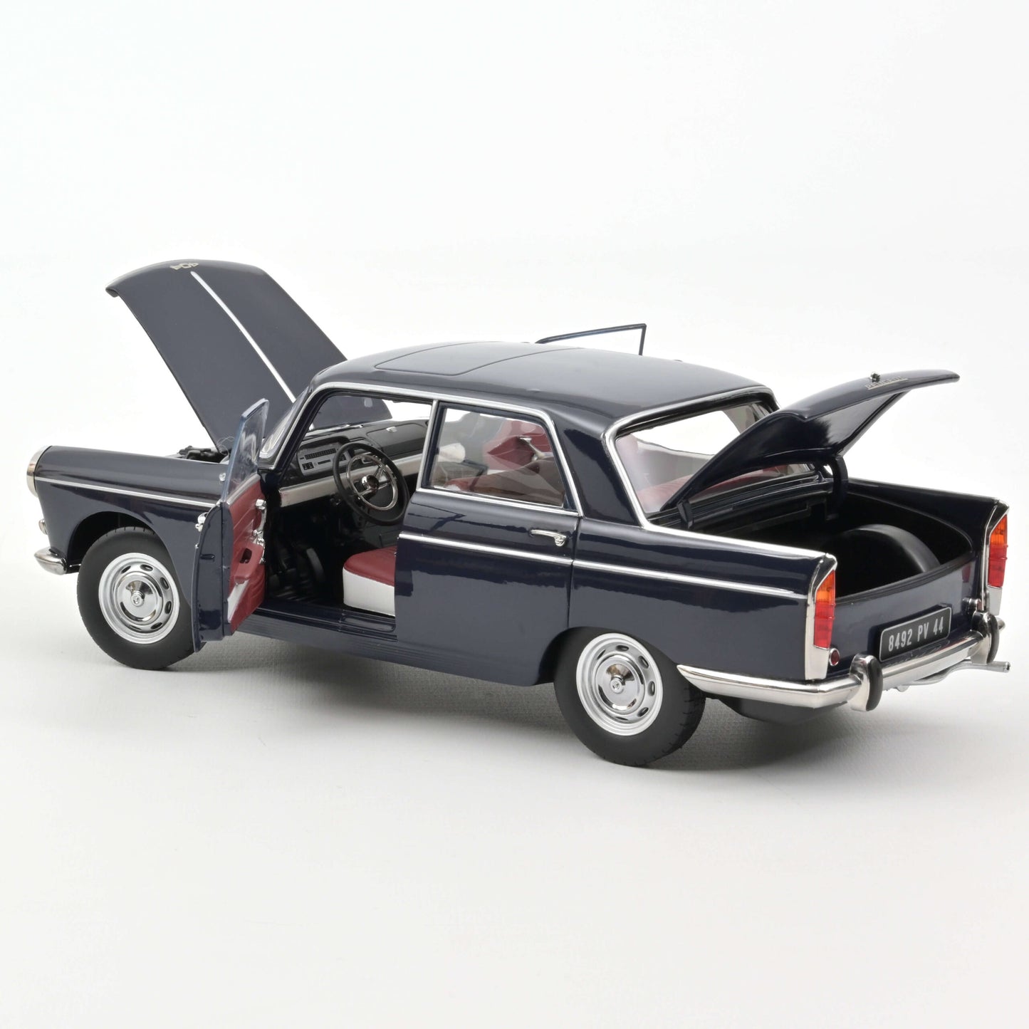 Peugeot 404 Sedan 1965 – Amiral Blue – Norev