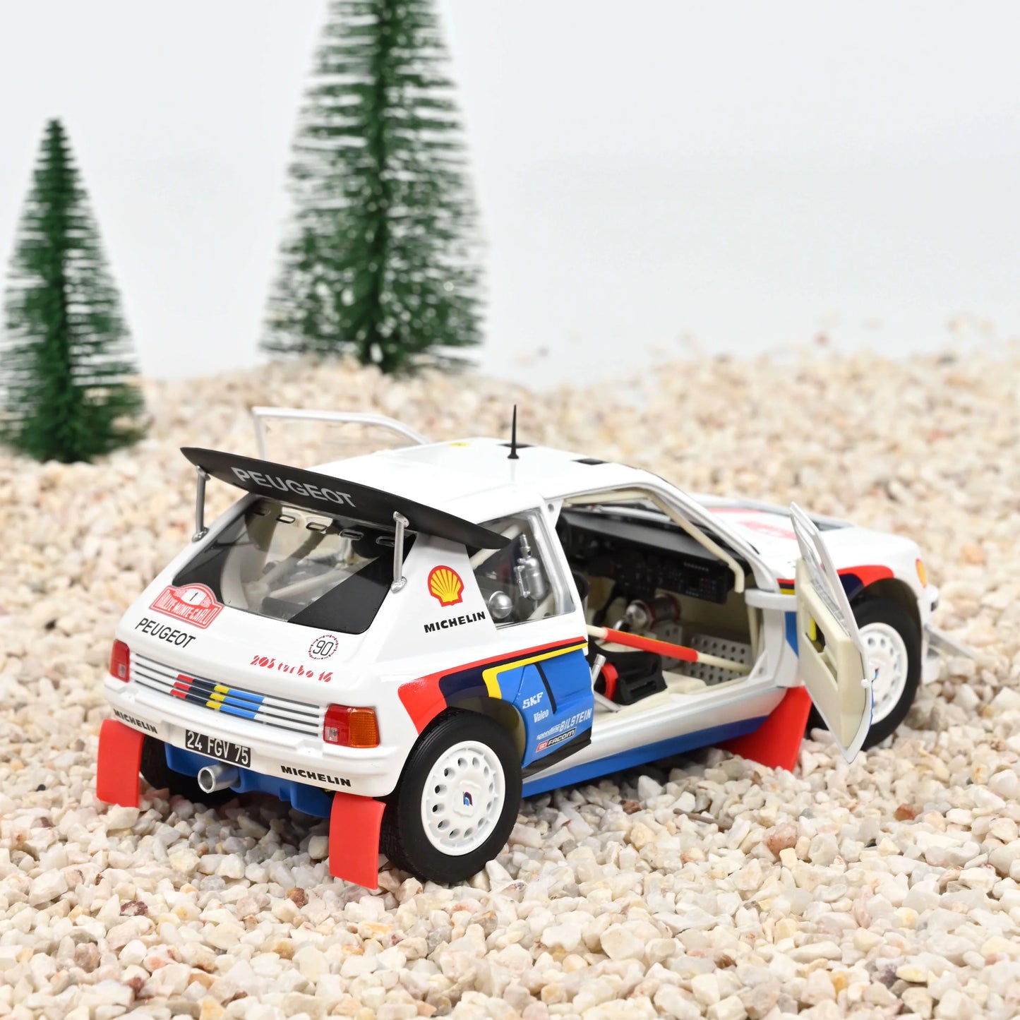 Peugeot 205 T16 1986 – Rally Monte-Carlo – Norev
