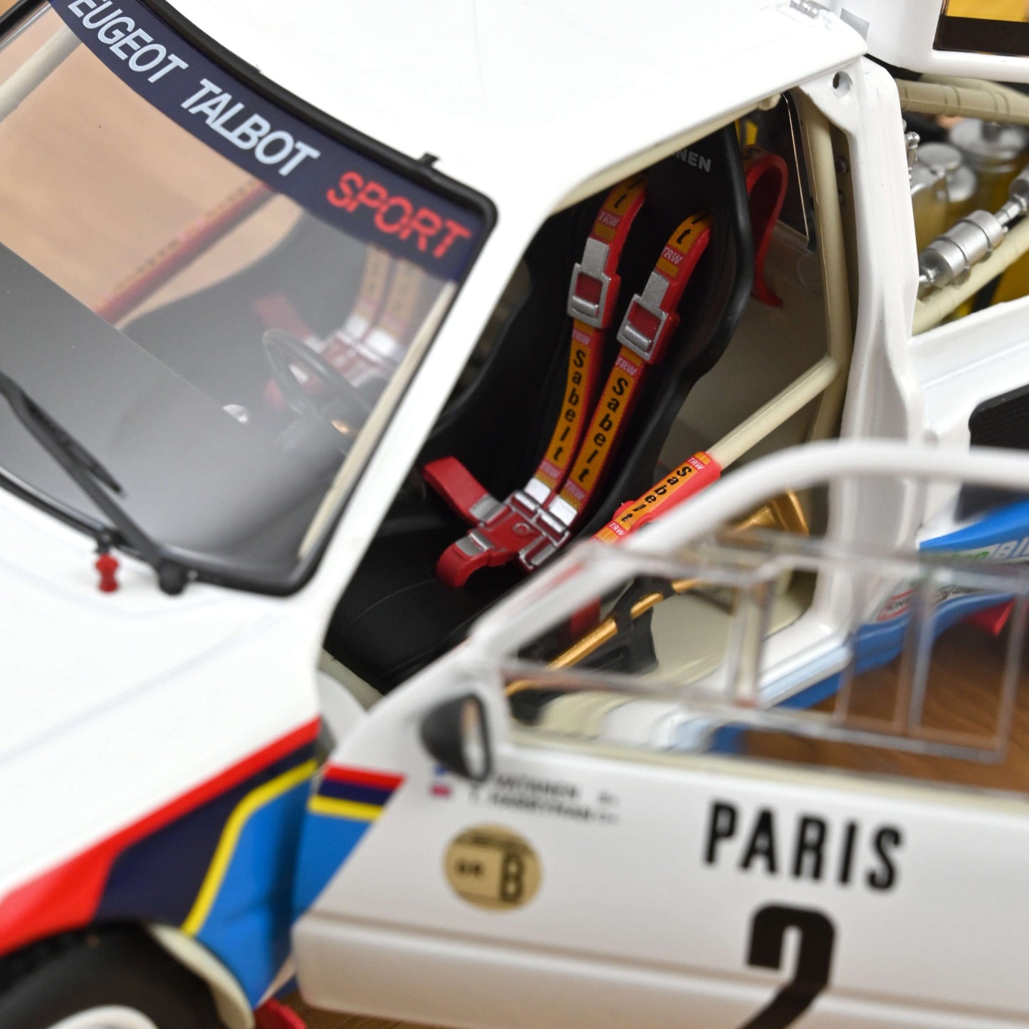 Peugeot 205 T16 1985 Monte‑Carlo Rally #2 – Ari Vatanen – Norev