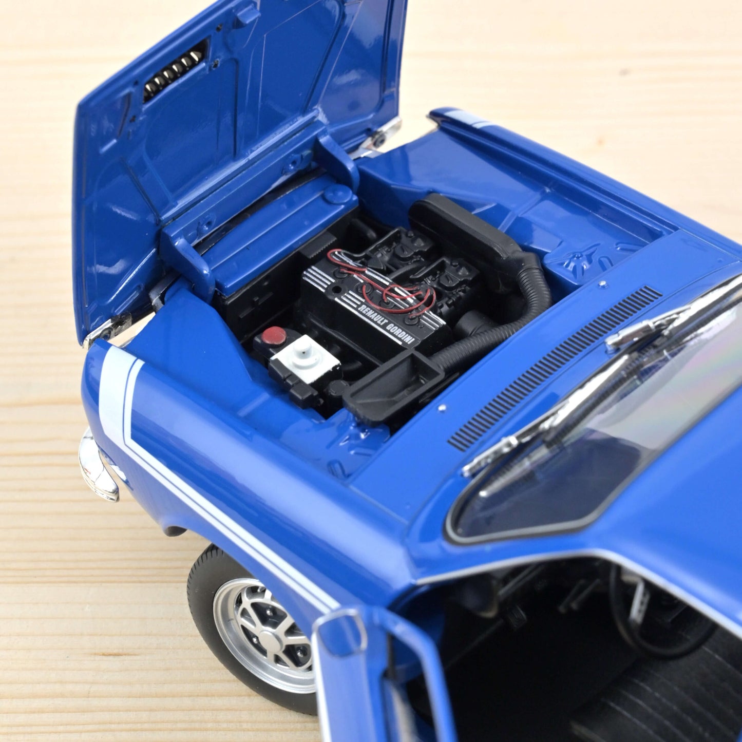 Renault 12 Gordini 1971 – Bleu‑de‑France – Norev