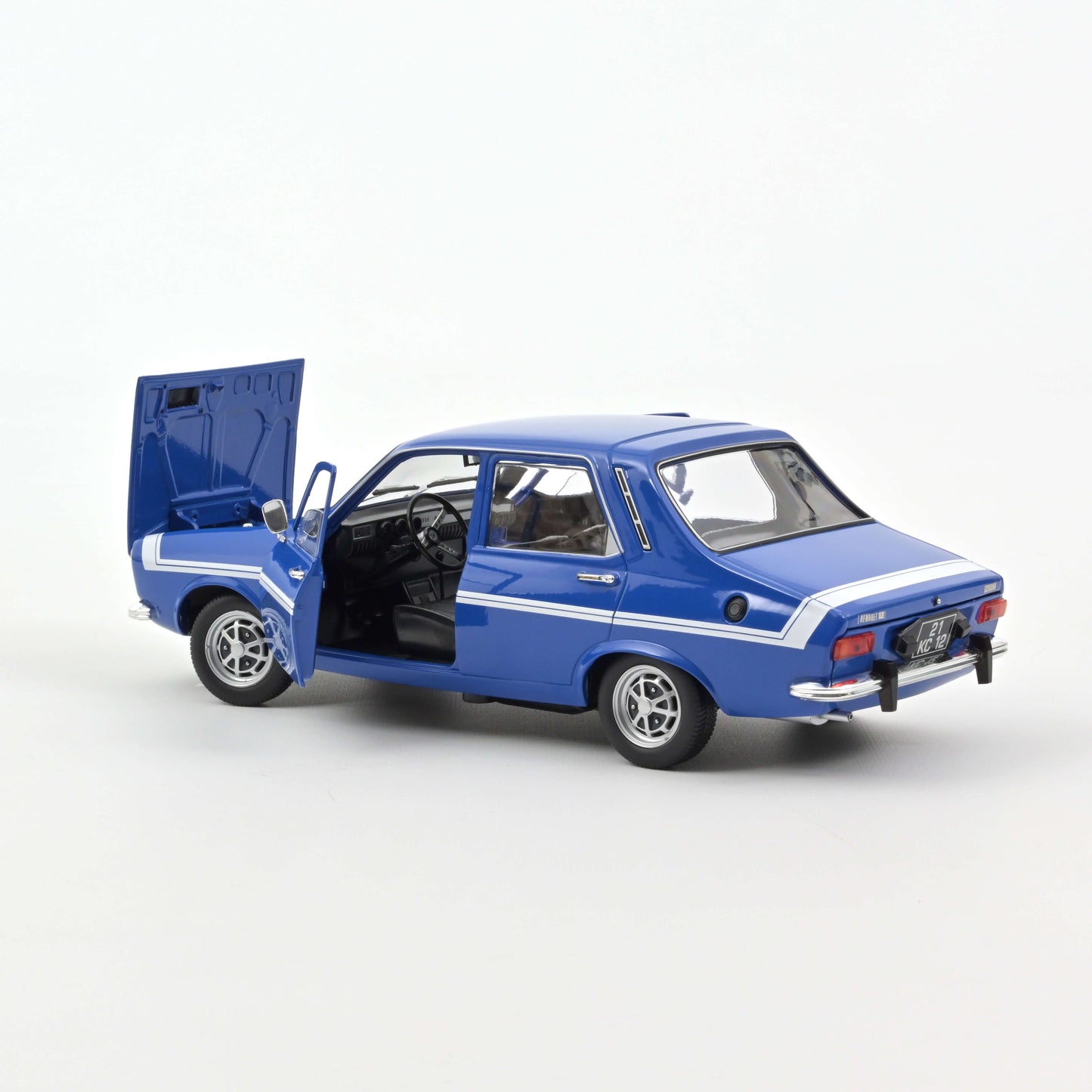 Renault 12 Gordini 1971 – Bleu‑de‑France – Norev