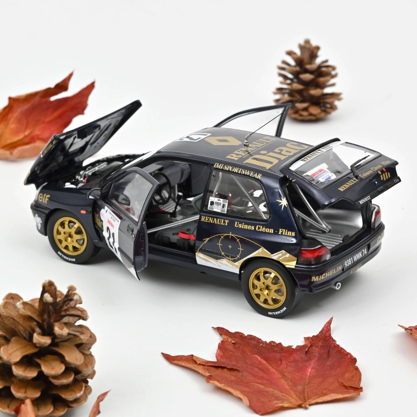 Renault Clio Williams 1993 – Tour de Corse 21 – Norev