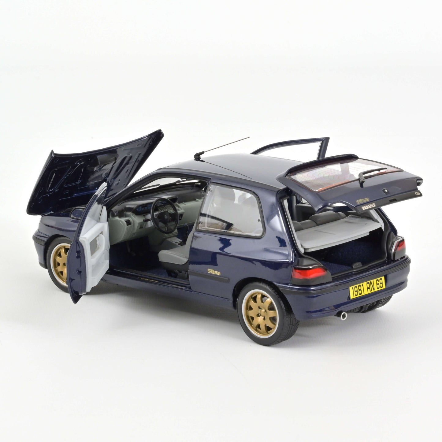 Renault Clio Williams 1993 – Blue – Norev