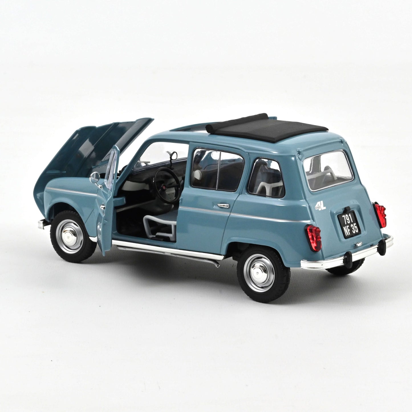 Renault 4 L 1966 – French Blue – Norev