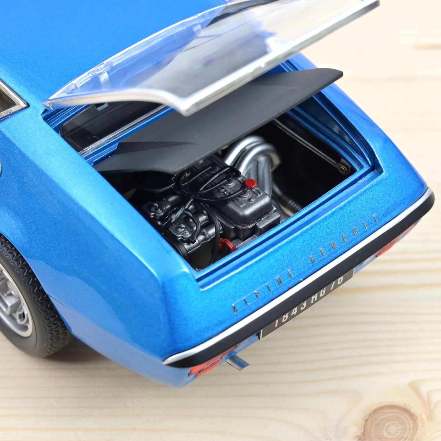 Alpine A310 1600 VE 1972 Alpine Blue – Die‑Cast Norev