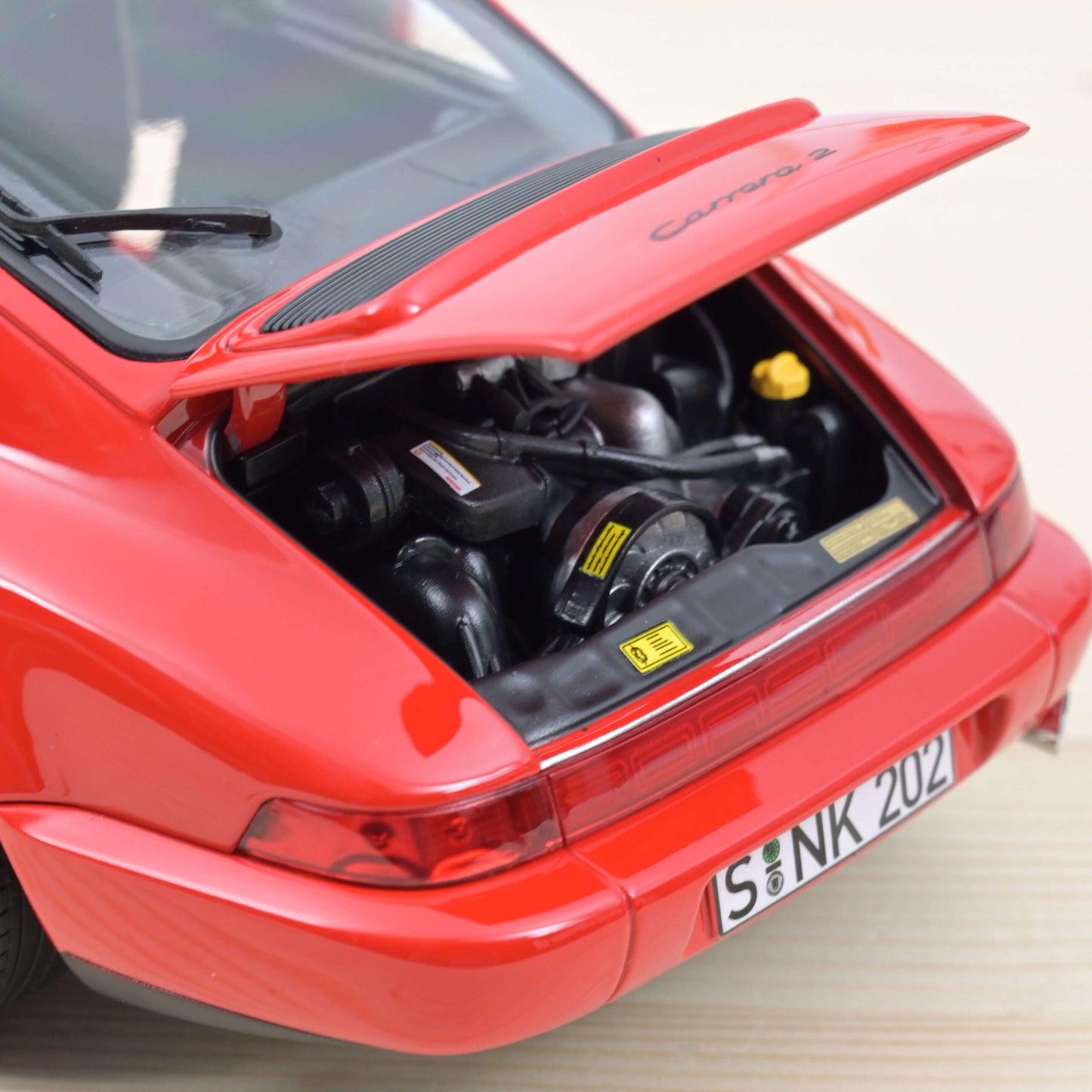 Porsche 911 Carrera 2 (964) 1990 – Red – Norev