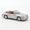 Porsche 911 Carrera 2 Cabriolet (964) 1990 – Silver – Norev
