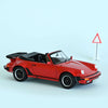 Porsche 911 Turbo Cabriolet 1987 Red – Die‑Cast Norev