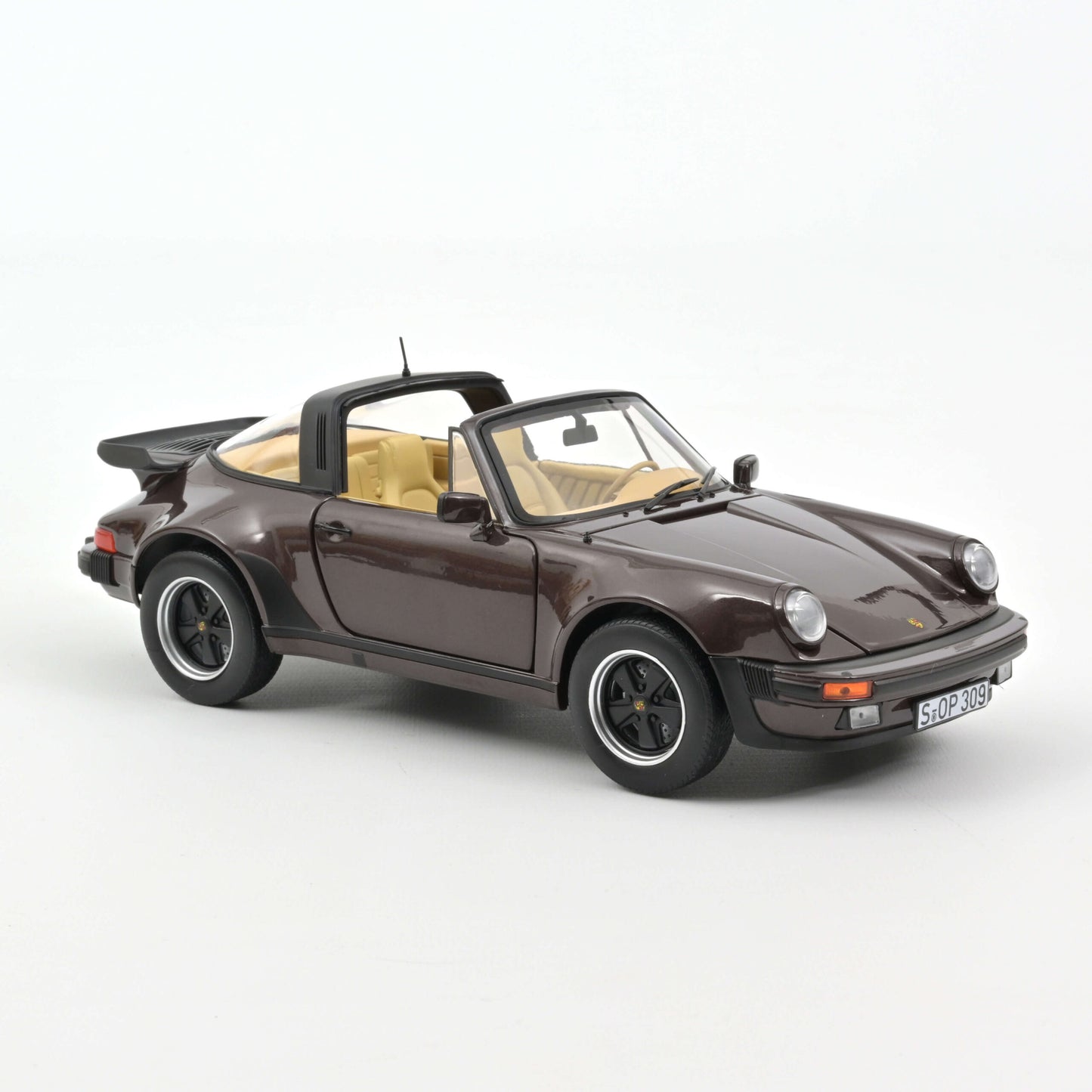 Porsche 911 Turbo Targa (930) 1987 – Brown Metallic – Norev