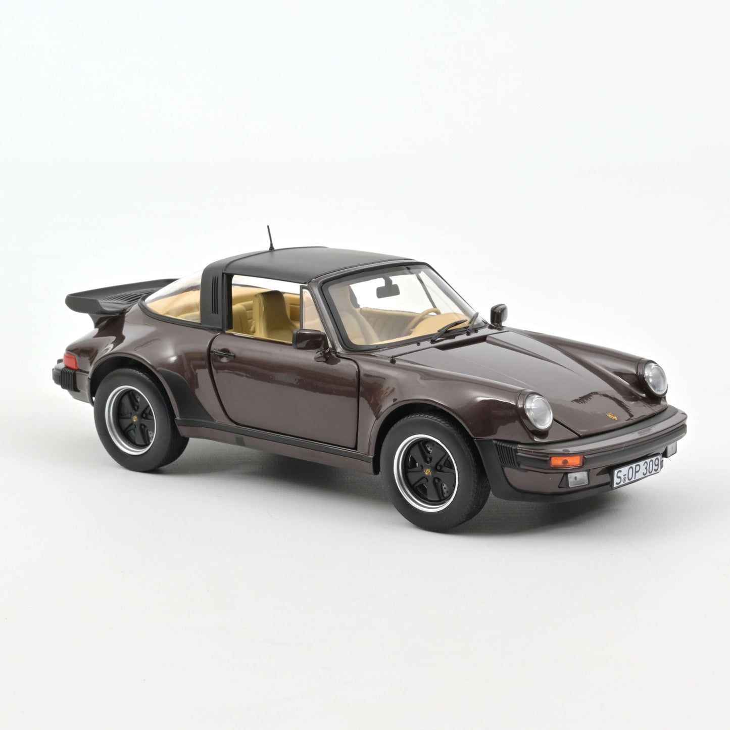 Porsche 911 Turbo Targa (930) 1987 – Brown Metallic – Norev