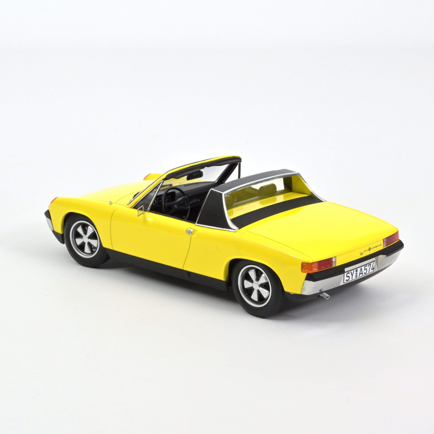 VW‑Porsche 914‑6 1973 – Yellow – Norev