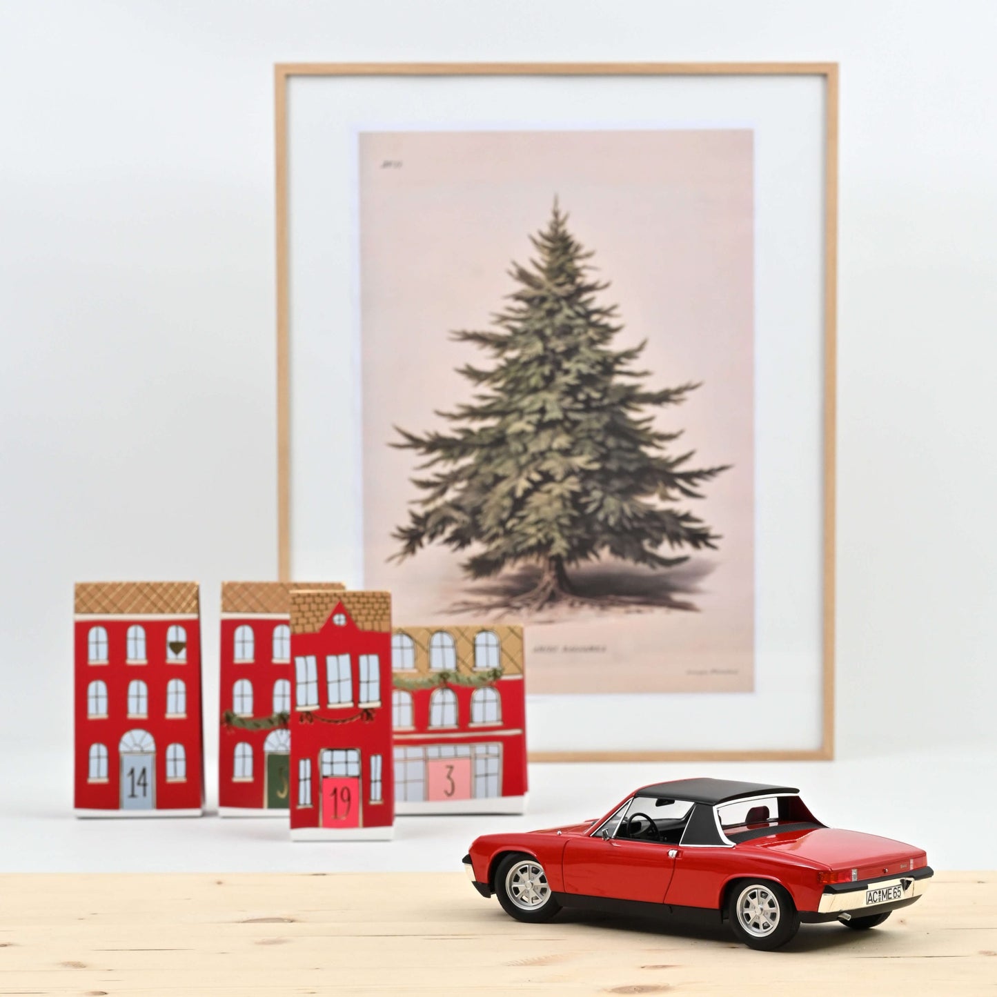 VW‑Porsche 914 1.7 (1972) – Bahia Red – Norev