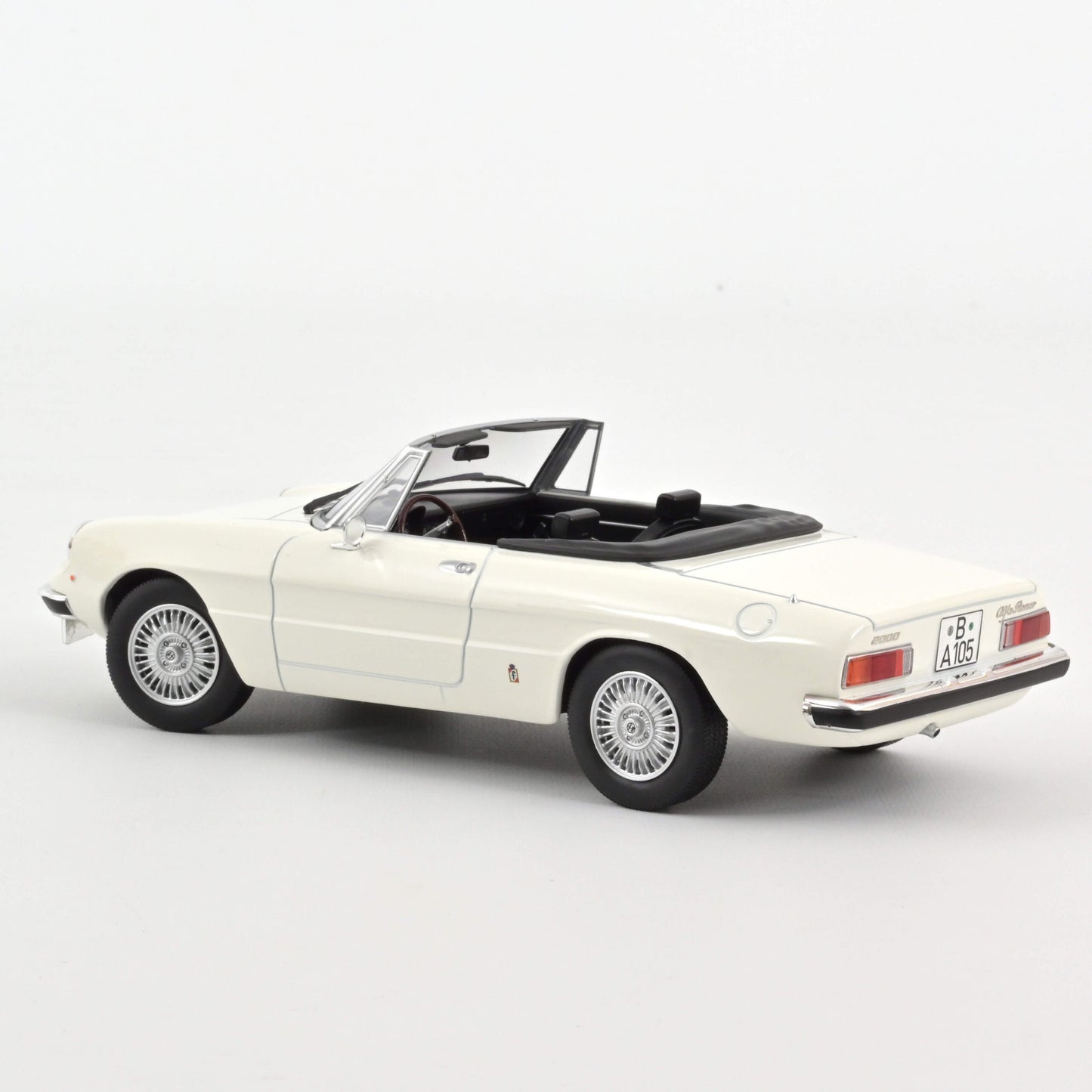 Alfa Romeo 2000 Spider (Duetto) 1978 – White – Norev