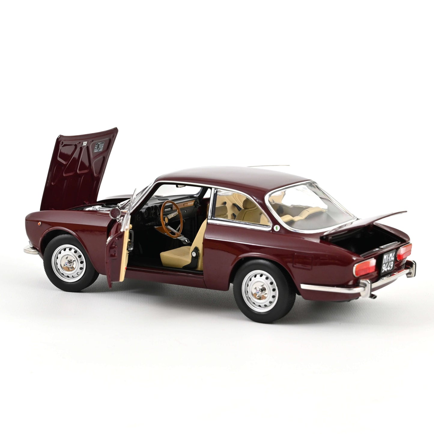 Alfa Romeo 2000 GTV 1973 Maroon / Norev