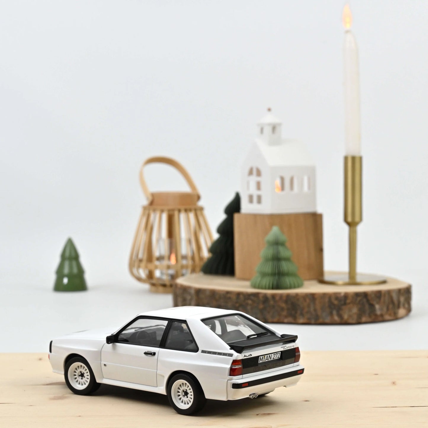 Audi Sport Quattro – 1985 – Alpine White – 1:18 – Norev