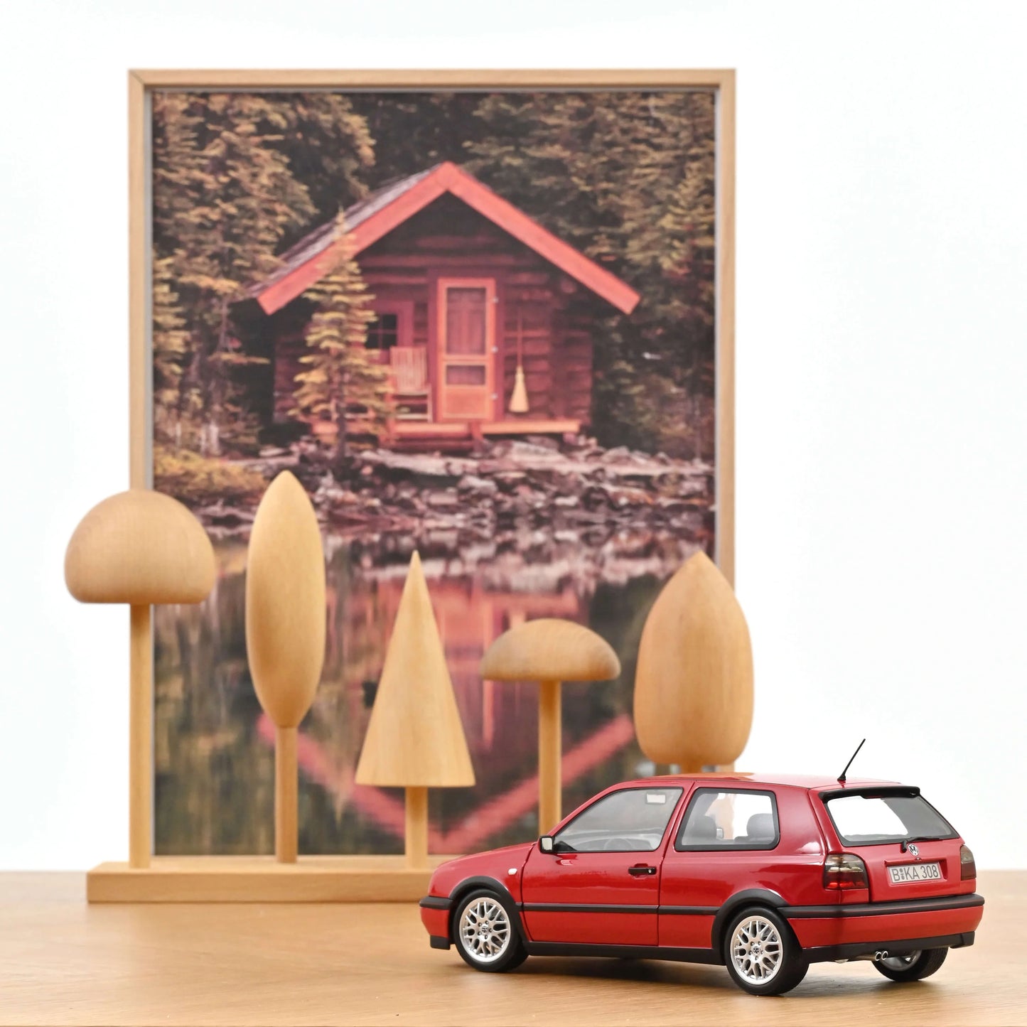 Volkswagen Golf GTI – 1996 – Flash Red – 1:18 – Norev