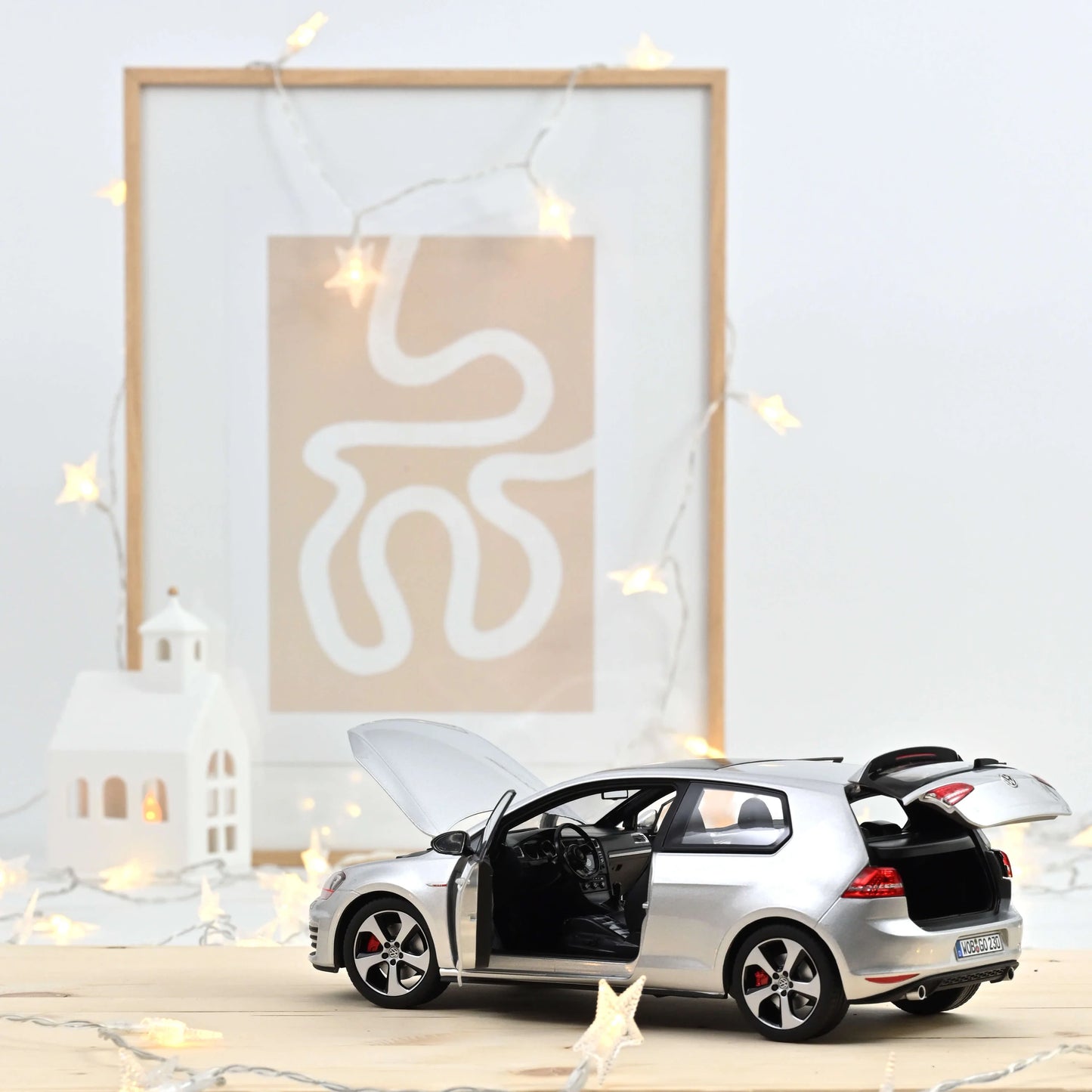 VW Golf GTI 2013 Reflex Silver – Norev
