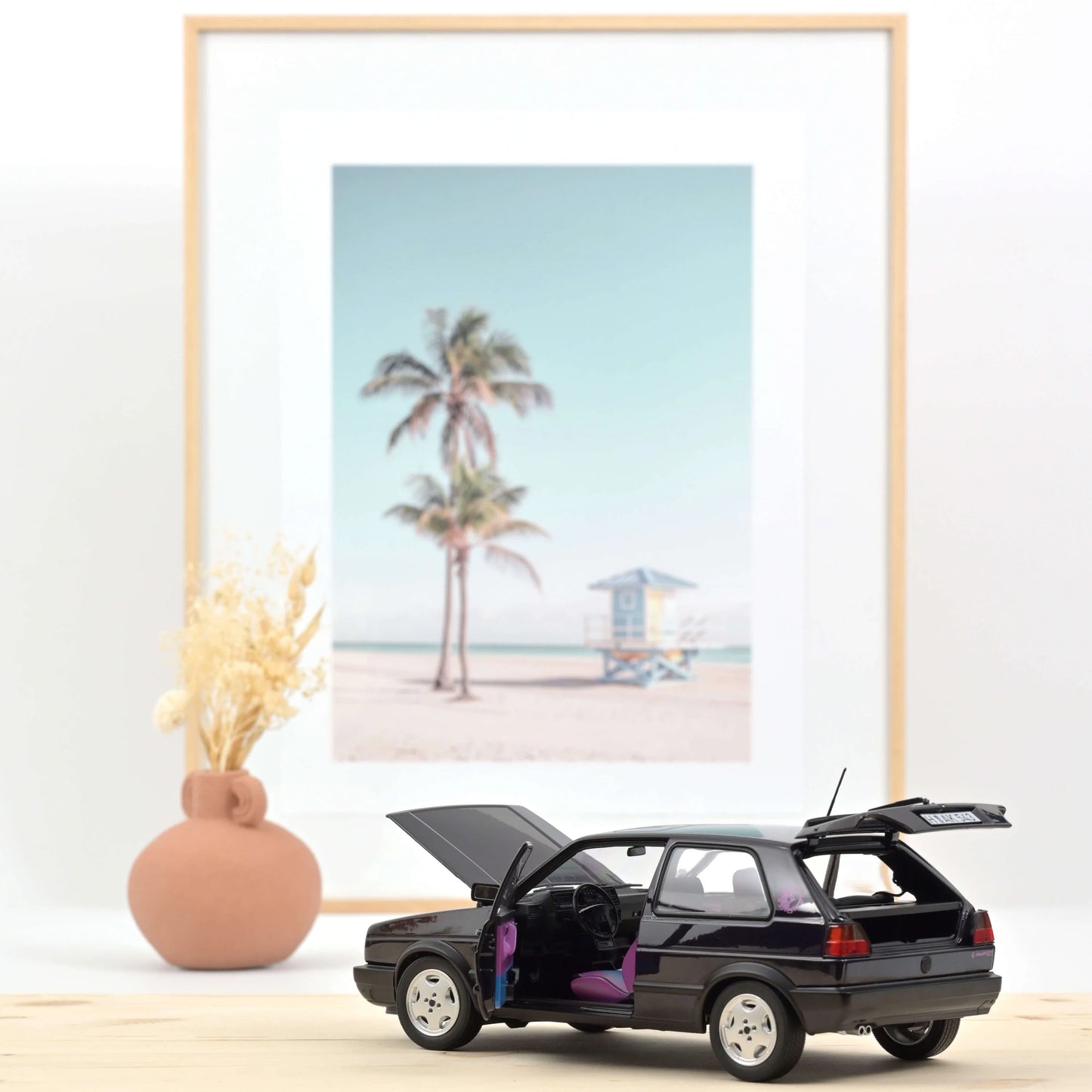 VW Golf GTI Fire and Ice 1991 Purple Metallic – Norev