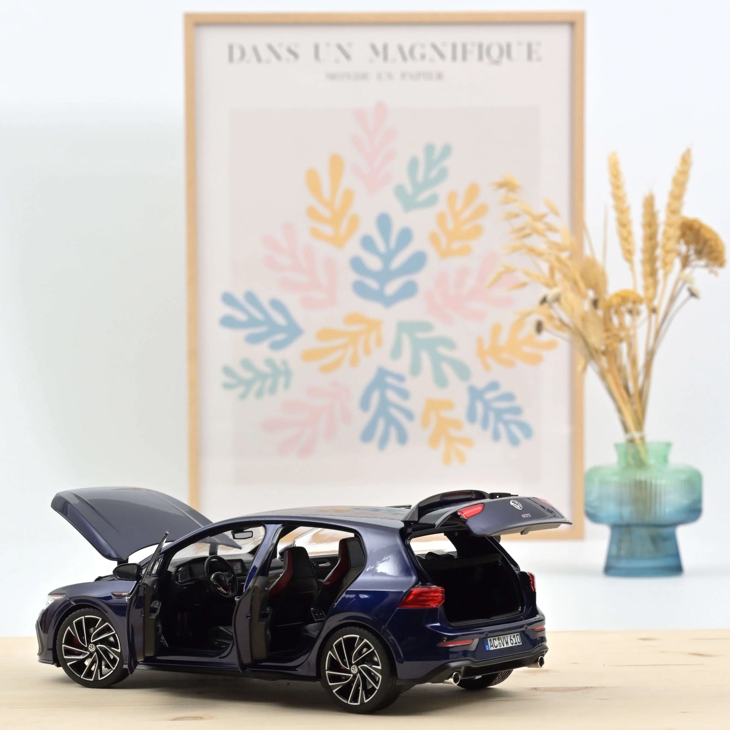 Volkswagen Golf GTI – 2020 – Plava Metalik – 1:18 – Norev
