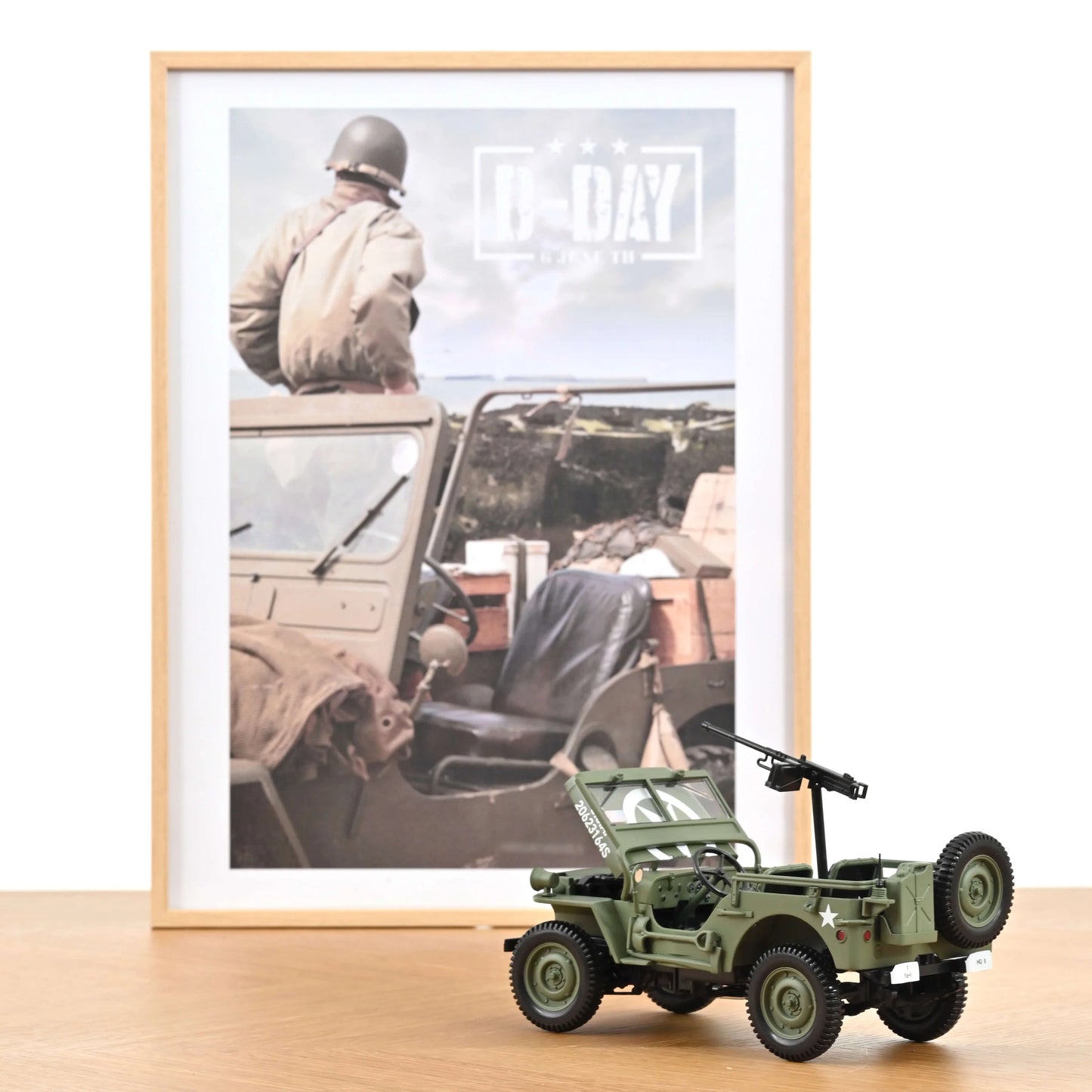 Jeep Army 1944 D‑Day 1:18 – Norev
