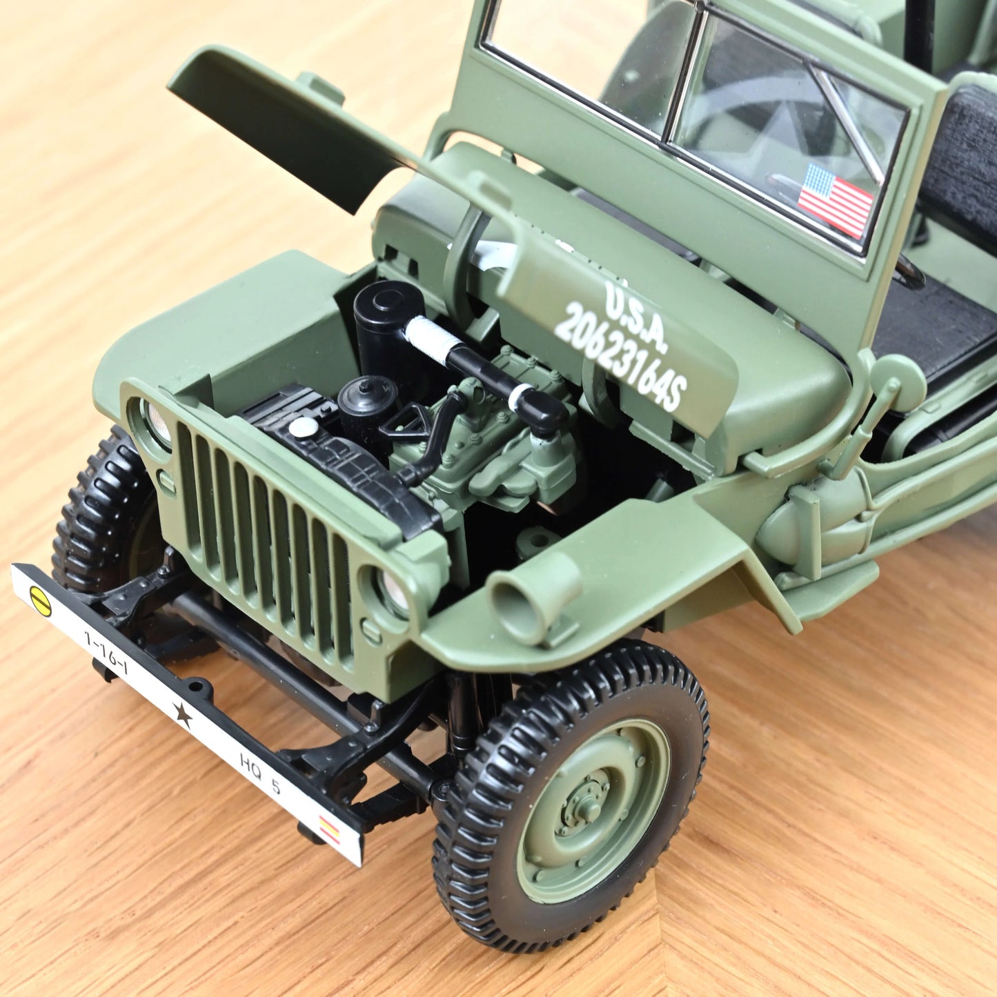 Jeep Army 1944 D‑Day 1:18 – Norev
