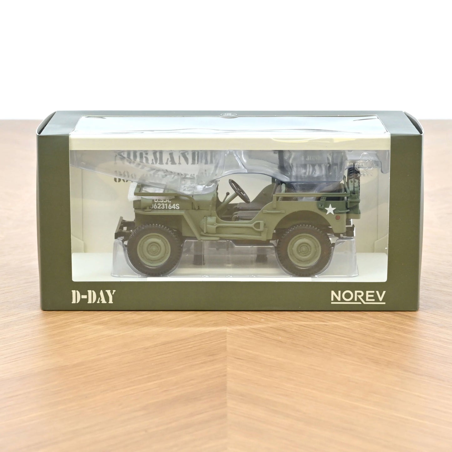 Jeep Army 1944 D‑Day 1:18 – Norev