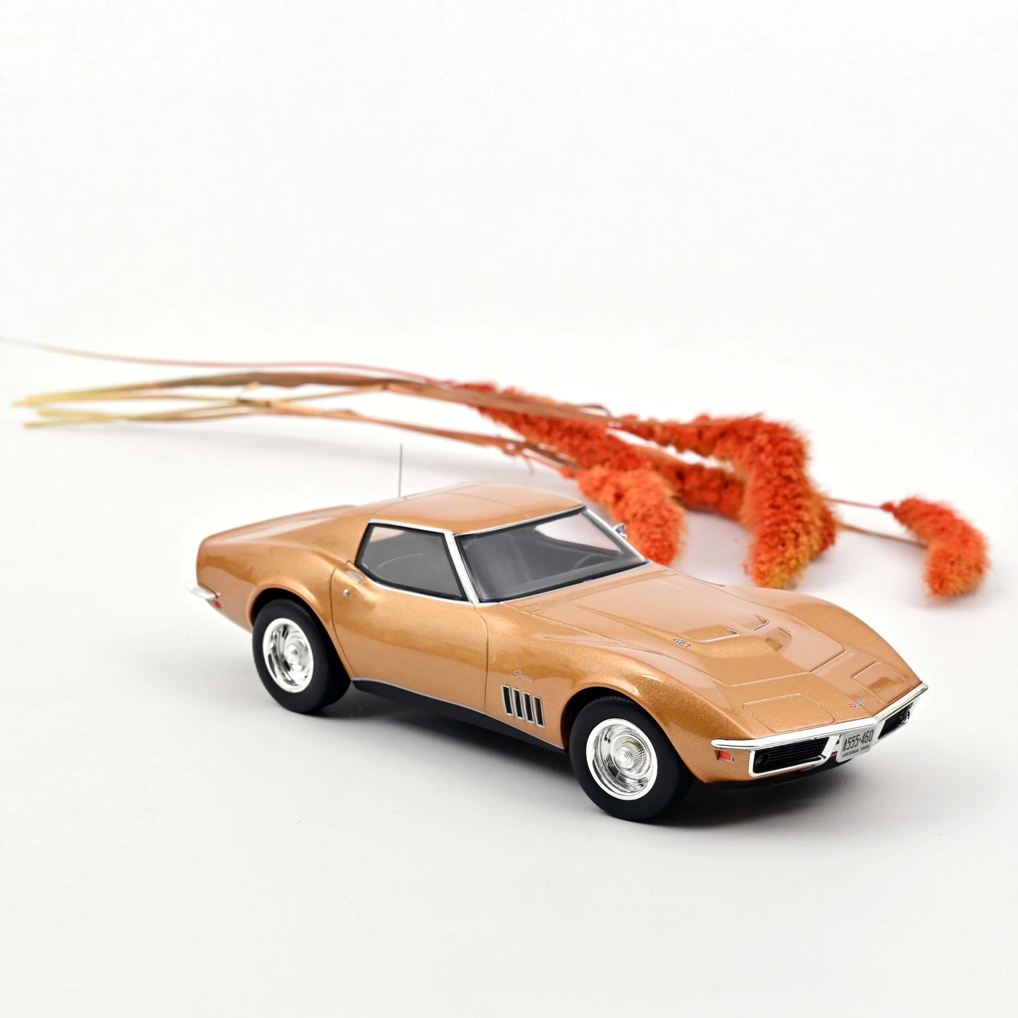 Chevrolet Corvette Coupe 1969 Metallic Gold – Norev