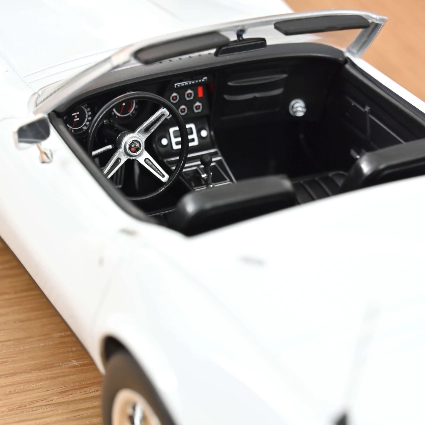 Chevrolet Corvette Convertible 1969 Can Am White – Norev