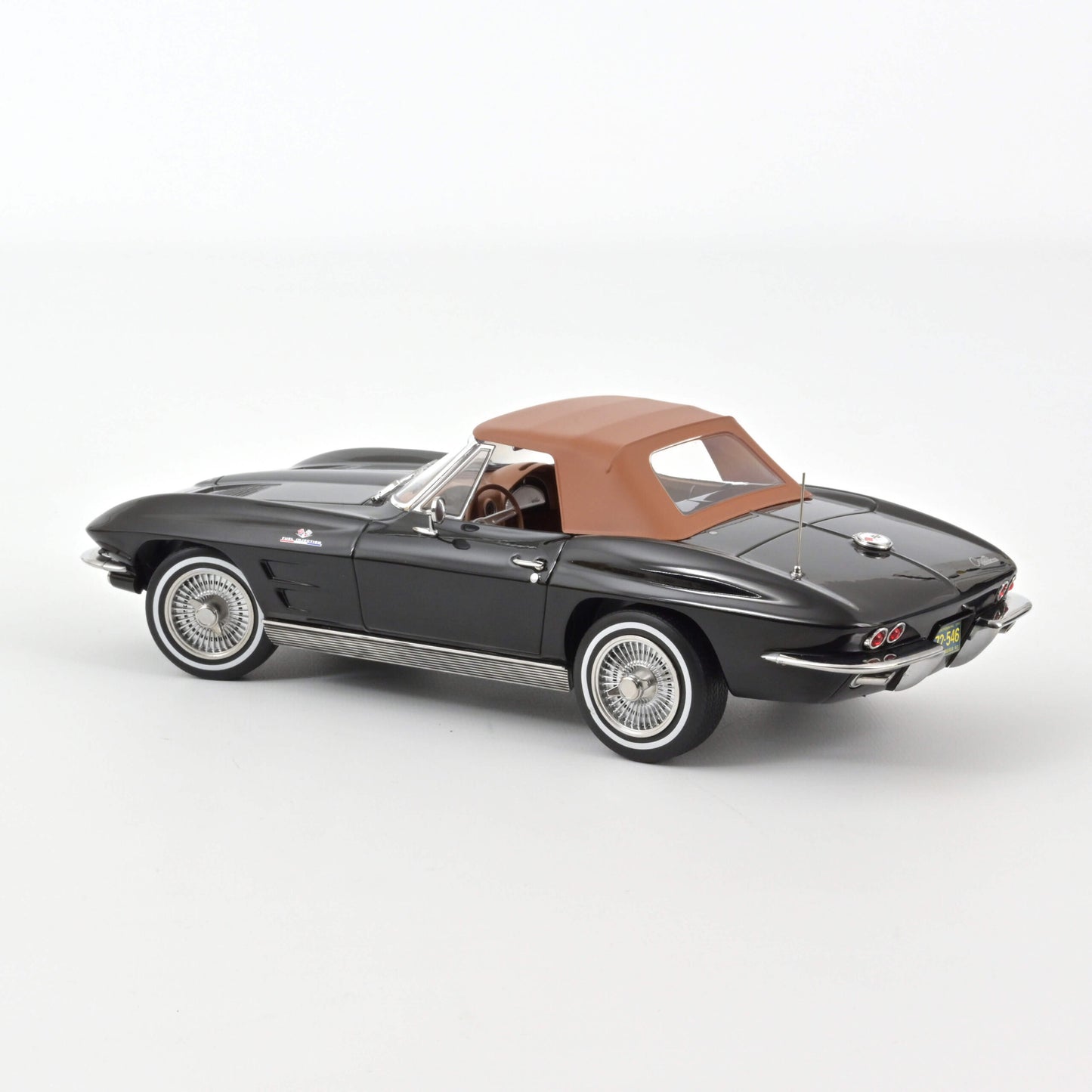 Chevrolet Corvette Sting Ray Cabriolet 1963 Black – Norev
