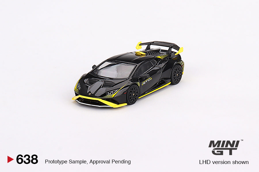Lamborghini Huracán STO – Nero Noctis – MiniGT