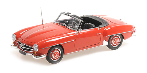 Mercedes-Benz 190 SL (W121) 1955 crveni metalni model, prikaz napred