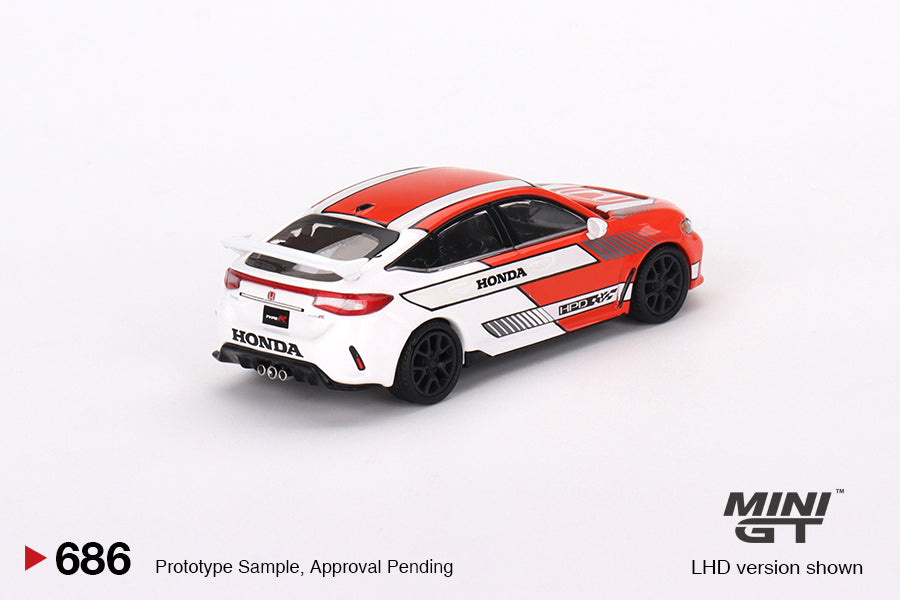Honda Civic Type R 2023 – Pace Car Red – MiniGT