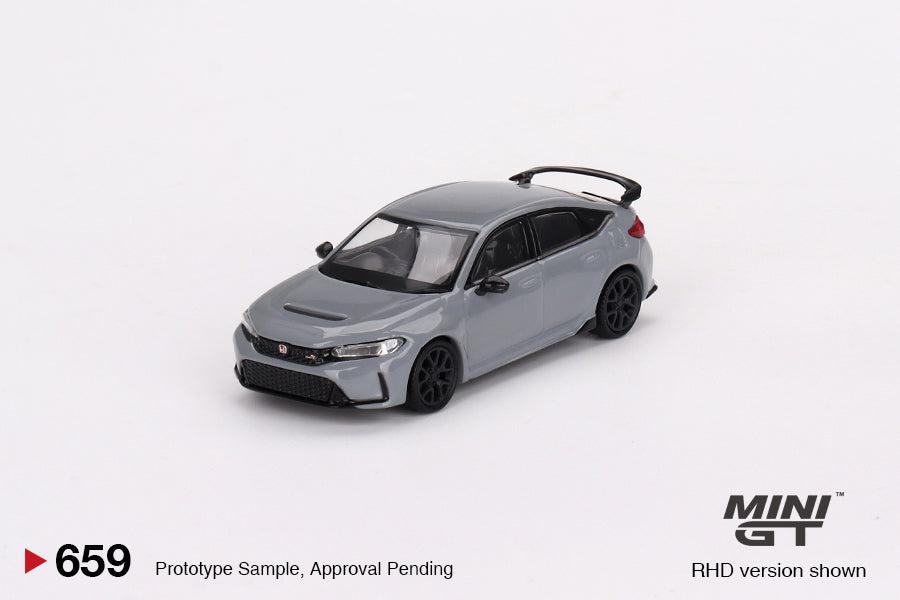 Honda Civic Type R 2023 – Sonic Gray Pearl – MiniGT
