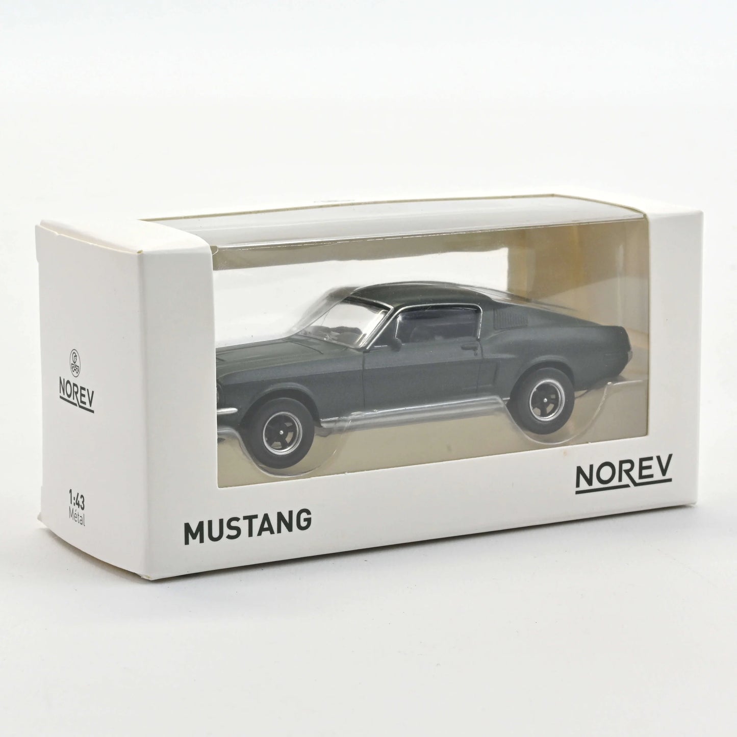 Ford Mustang Fastback 1968 Satin Green Metallic – Norev Jet‑Car