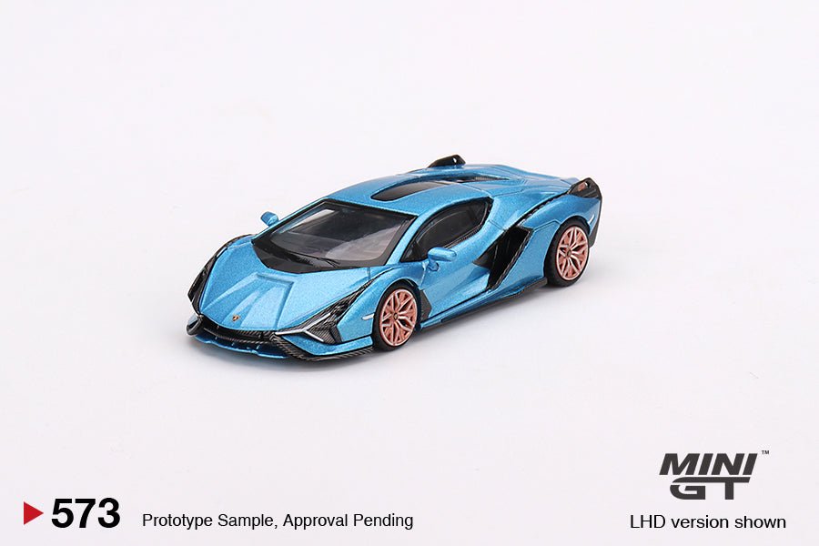 Lamborghini Sián FKP 37 – Blu Aegir – 1:64 – Mini GT