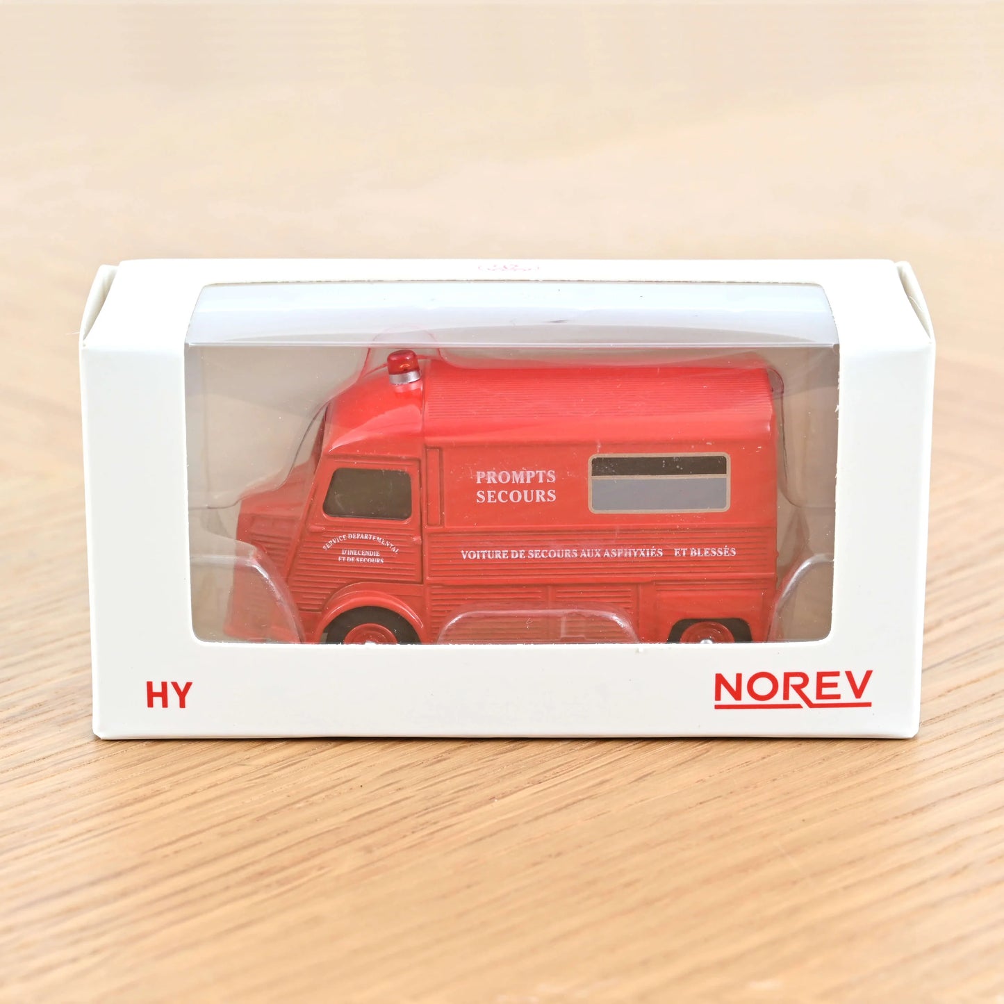Citroën HY 1969 Firetruck – Die‑Cast Norev