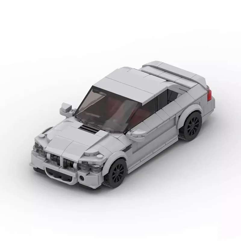 BMW M3 CSL model na sklapanje, prikaz gornjeg dela automobila