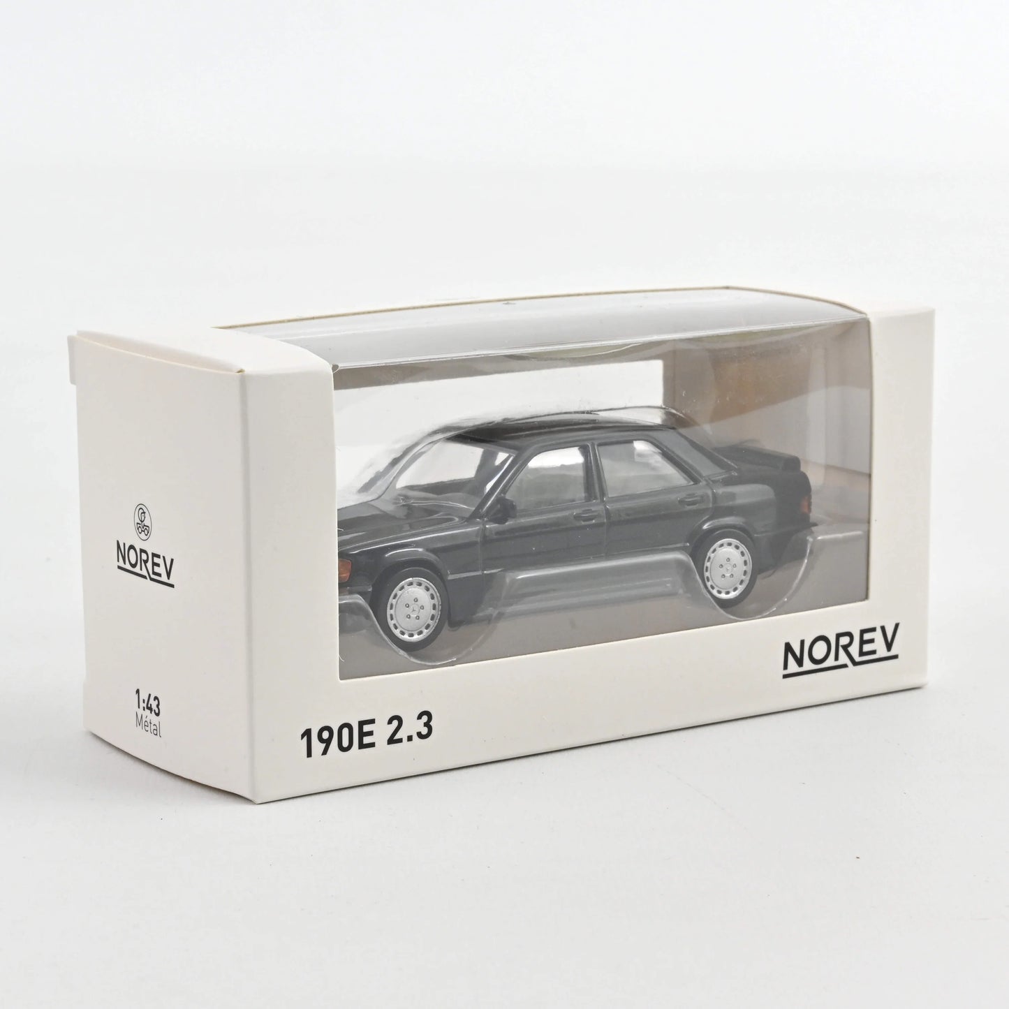 Mercedes-Benz 190E 2.3-16 – 1984 – Crna Metalik – Jet-Car – 1:43 – Norev
