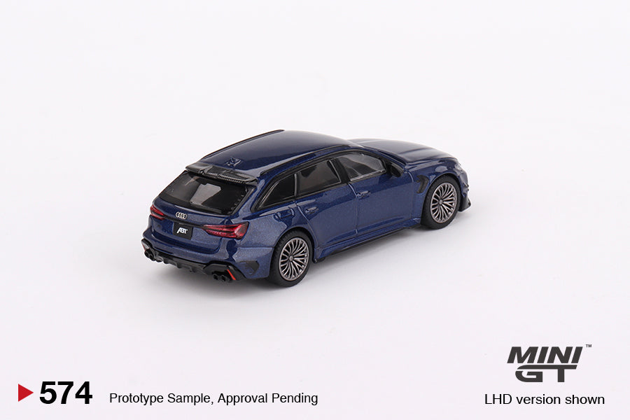 ABT Audi RS6‑R Navarra Blue Metallic – MiniGT
