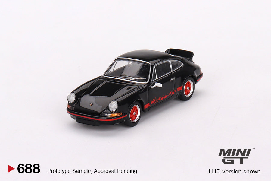Porsche 911 Carrera RS 2.7 – Black with Red Livery – MiniGT