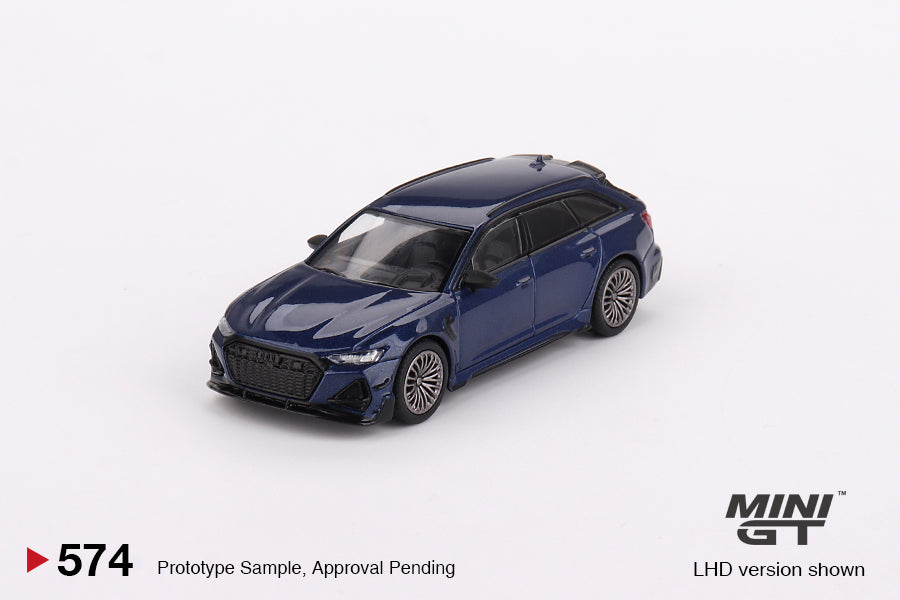 ABT Audi RS6‑R Navarra Blue Metallic – MiniGT