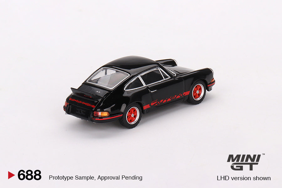 Porsche 911 Carrera RS 2.7 – Black with Red Livery – MiniGT
