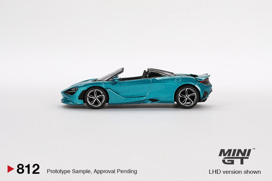 McLaren 750S Spider – Belize Blue – MiniGT