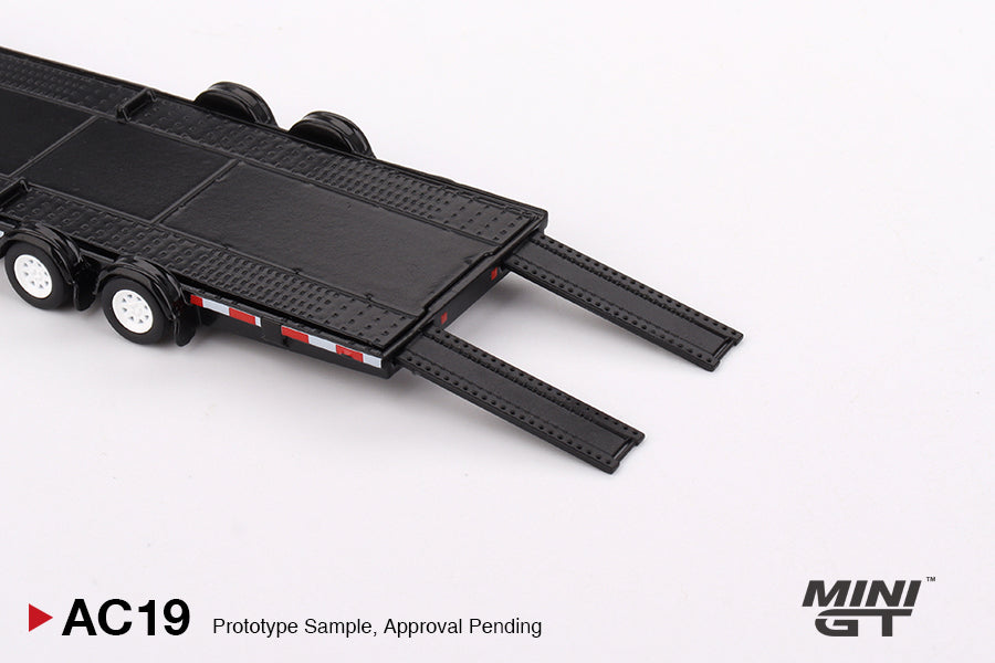 Car Hauler Trailer – Black – MiniGT