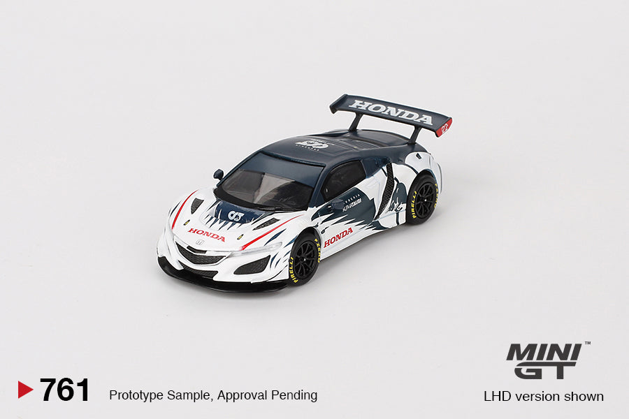 Honda NSX GT3 EVO – AlphaTauri Yuki Tsunoda 2023 Red Bull Nürburgring – MiniGT