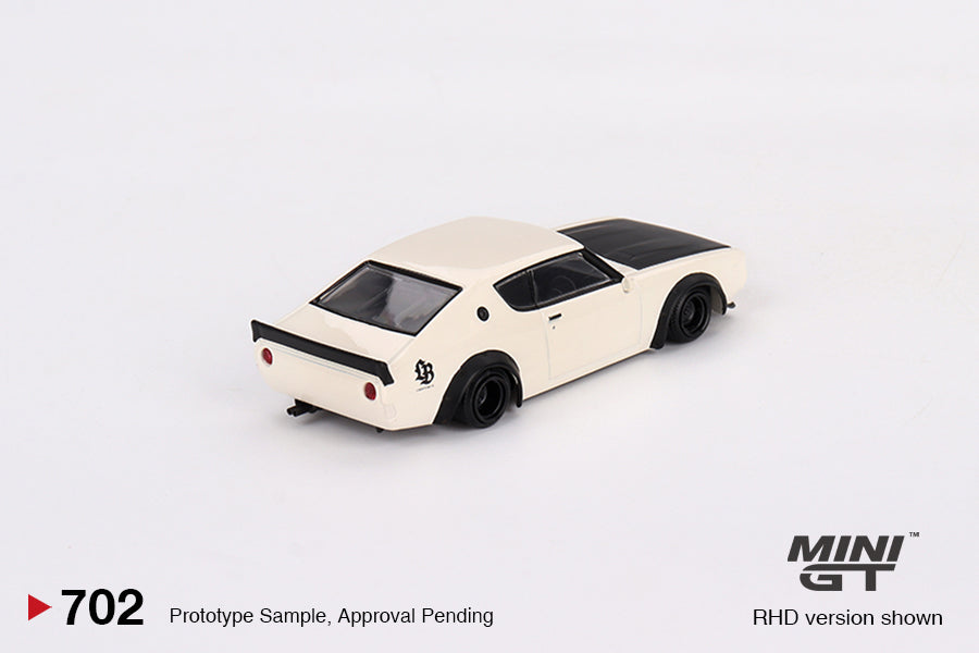 Nissan Skyline Kenmeri – Liberty Walk White – MiniGT